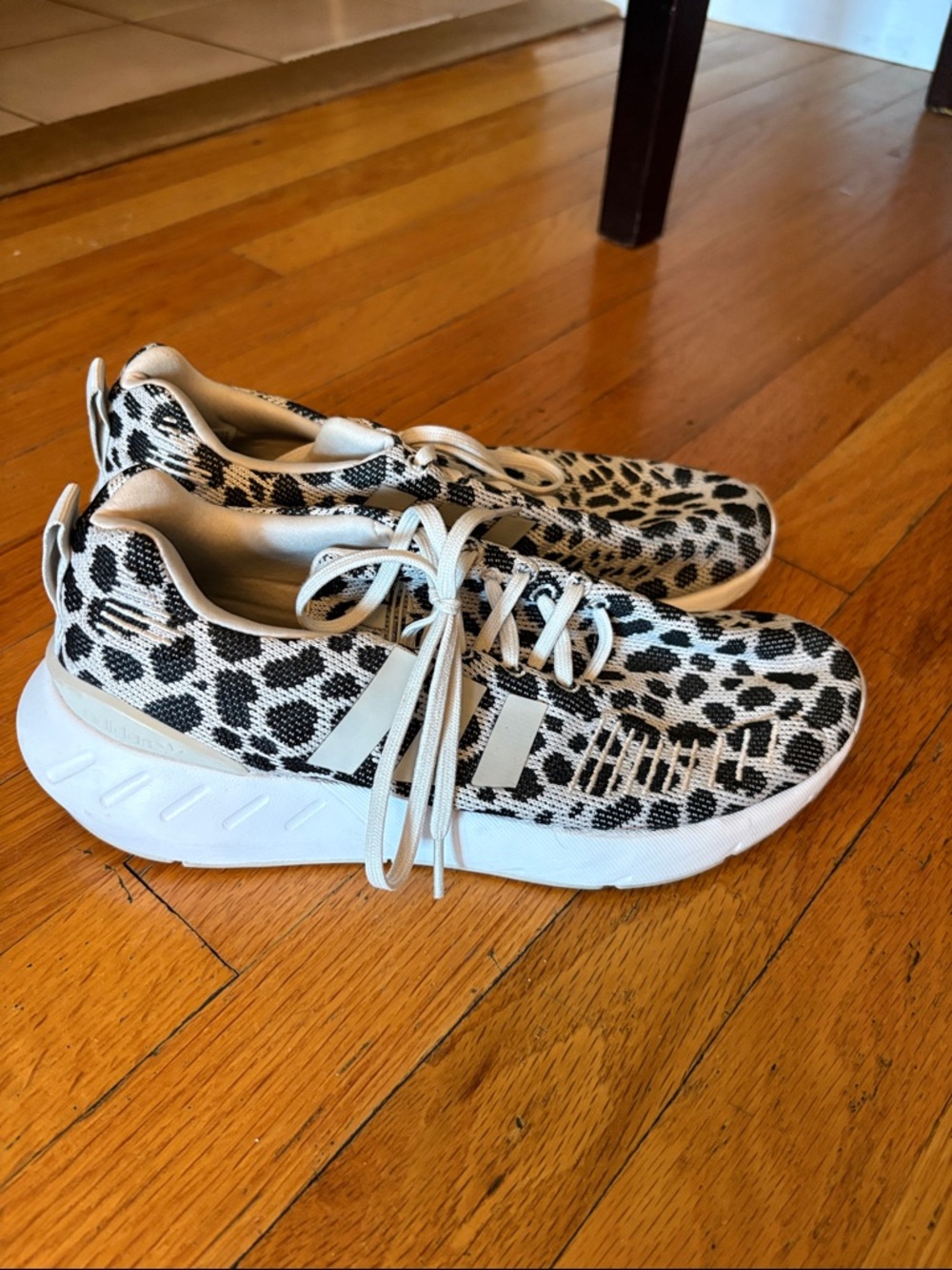 Leopard Print Adidas Sneakers